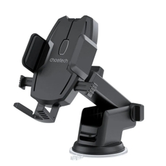 Giá đỡ điện thoại ô tô Choetech H043 xoay 360 độ kẹp chắc chắn gắn taplo hoặc kính lái (Hàng chính hãng)