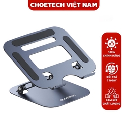 Giá đỡ Máy tính bảng, Laptop, Macbook Choetech H061 có thể gấp gọn và điều chỉnh độ cao (Hàng chính hãng)