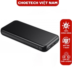 Pin dự phòng sạc nhanh 18W Choeech B627 dung lượng 10000mAh (Hàng chính hãng)