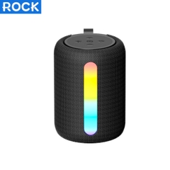Loa bluetooth di động Rock S56 bọc vải có đèn Led thời trang (Hàng chính hãng)