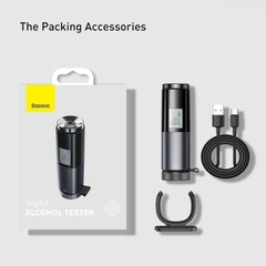 Máy đo nồng độ cồn Baseus Digital Alcohol Tester LED Display CRCX-01