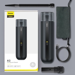Máy hút bụi pin sạc cầm tay dùng cho xe hơi Baseus A2 Car Vacuum Cleaner (70W, 5000Pa, Vacuum Portable Cleaner for Car)- CRXCQA
