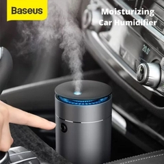Máy phun sương tạo ẩm xông tinh dầu dùng cho xe hơi Baseus Moisturizing Car Humidifier CRJSQ01 (300ml, Alloy Air Humidifier Aroma)