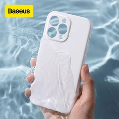 Ốp chống dơ ARYT001104 Baseus Liquid Silica Gel Protective Case For iP 6.7inch 2021 chính hang  cho iphone 13 promax