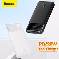 Pin sạc dự phòng 15W/ 20W Baseus Bipow Digital Display Power Bank (10.000 mAh, 20.000mAh, 30.000 mAh)