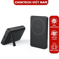 Pin Sạc Dự Phòng Magsafe Choetech B651 20w dung lượng 10000mAh cho Airpods và Iphone 12 Series trở lên (Hàng chính hãng)