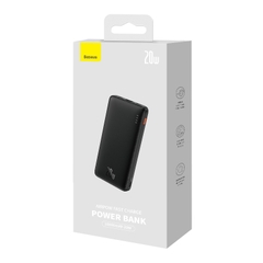 Pin Sạc Dự Phòng Baseus Airpow Fast Charge Power Bank 10000mAh/20000mAh/ 30000mAh, 20W, PD/QC/FCP Multi Quick charge Support  (Kèm cáp USB to C, 30cm)