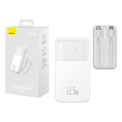 Pin Sạc Dự Phòng Baseus Comet Series Dual Cable Digital Display Cho iPhone, Type-C (10000mAh/ 20000mAh, 22.5W, Built-in Dual-Cable Fast Charge Power Bank)- PPMD