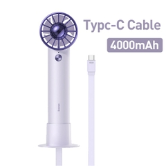 Quạt Cầm Tay sử dụng pin Mini Baseus Flyer Turbine Handheld Fan (4000mAh) ACFX