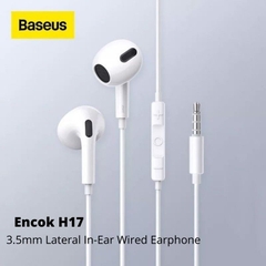 Tai Nghe Baseus Encok 3.5mm lateral in-ear Wired Earphone H17