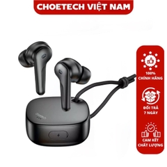 Tai Nghe Bluetooth Choetech BH-T17 Hộp Sạc Xoay Độc Đáo - Chống Ồn ANC/ ENC (Hàng Chính Hãng)