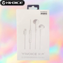 Tai nghe dây Yivoice P20 Mix chân cắm Lightning dùng nghe nhạc và đàm thoại cho các dòng điện thoại iphone- Hàng chính hãng