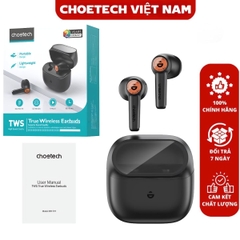 Tai nghe Bluetooth 5.0 Choetech BH-T19 (Pin 300mAh, Chống Nước IPX4)