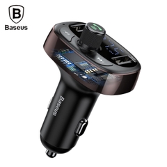 Tẩu sạc đa năng phát nhạc trên ô tô Baseus T Shaped S-09 Car Bluetooth MP3 Player