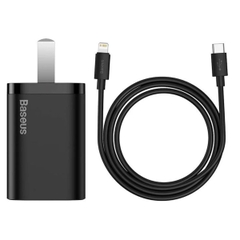 Bộ sạc nhanh nhỏ gọn Baseus Super Si Quick Charger 1C 20W (PD/QC/PPS/SCP/FCP Multi Quick Charge Protocol, Type C Smart Protect Charger)- TZCCSUP