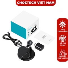 Đế sạc không dây Magsafe 3 in 1 Choetech T587-F dành cho IPHONE, AIRPODS, APPLE WATCH (Hàng chính hãng)