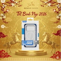 Ốp lưng trong cứng viền dẻo Crystal Shield ROCK cho iPhone 17 Series (Hàng chính hãng)