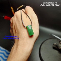 MẶT DÂY CHUYỀN NGỌC BÍCH XANH CHO NỮ - NGỌC BÍCH LOẠI ĐẸP