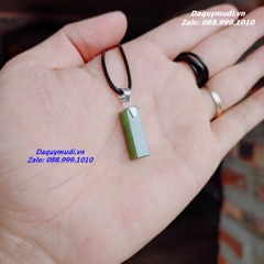 Dây Chuyền Mặt Ngọc Cho Nữ - Móc Bạc