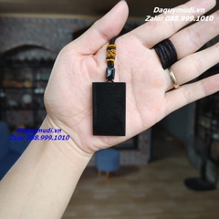 Copy of DÂY CHUYỀN NGỌC BÍCH MÀU ĐEN BỌC BẠC