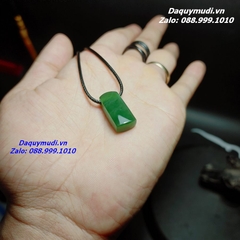 MẶT DÂY CHUYỀN NGỌC BÍCH XANH CHO NỮ - NGỌC BÍCH LOẠI ĐẸP