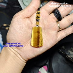 MẶT DÂY CHUYỀN VÔ SỰ BÀI ĐÁ MẮT HỔ VÀNG