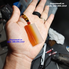 MẶT DÂY CHUYỀN NAM ĐÁ MÃ NÃO TỰ NHIÊN