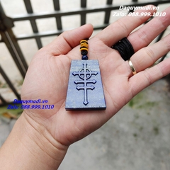 MẶT DÂY CHUYỀN NAM ĐÁ MÀU XANH DƯƠNG