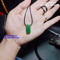 MẶT DÂY CHUYỀN NGỌC BÍCH XANH CHO NỮ - NGỌC BÍCH LOẠI ĐẸP
