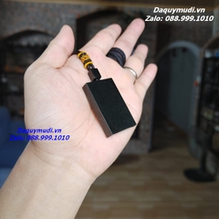 Copy of DÂY CHUYỀN NGỌC BÍCH MÀU ĐEN BỌC BẠC