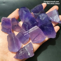 ĐÁ FLUORITE TÍM TỰ NHIÊN - Mẫu DT27