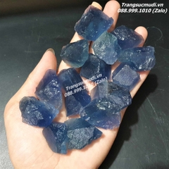 ĐÁ FLUORITE XANH DƯƠNG TỰ NHIÊN - Mẫu DT31