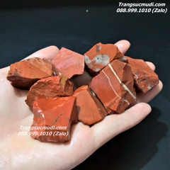 ĐÁ JASPER ĐỎ - NGỌC BÍCH ĐỎ THÔ TỰ NHIÊN
