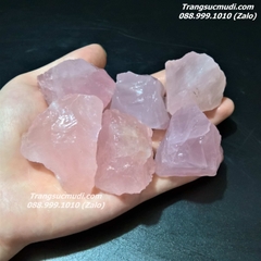 ĐÁ THẠCH ANH HỒNG THÔ TỰ NHIÊN - Mẫu DT08