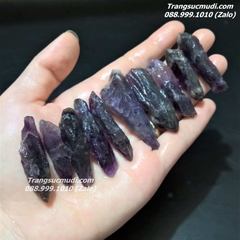 ĐÁ THẠCH ANH TÍM THÔ TỰ NHIÊN SIZE NHỎ - Mẫu DT16