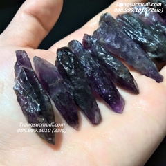 ĐÁ THẠCH ANH TÍM THÔ TỰ NHIÊN SIZE NHỎ - Mẫu DT16