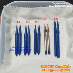 Dao CNC chạm khắc đá ngọc - dao tinh loại tốt