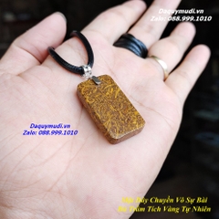 DÂY CHUYỀN MẶT ĐÁ MÀU VÀNG