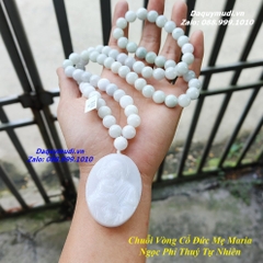 VÒNG CỔ NGỌC PHỈ THUÝ HÌNH ĐỨC MẸ MARIA