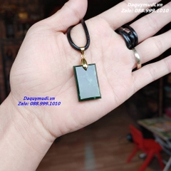 MẶT DÂY CHUYỀN VÔ SỰ BÀI NGỌC BÍCH XANH BÔNG TUYẾT TỰ NHIÊN