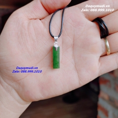Dây Chuyền Mặt Ngọc Cho Nữ - Móc Bạc