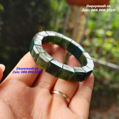 VÒNG TAY ĐÁ MÃ NÃO XANH TỰ NHIÊN