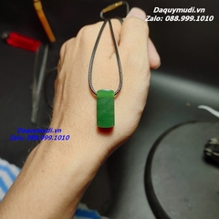 MẶT DÂY CHUYỀN NGỌC BÍCH XANH CHO NỮ - NGỌC BÍCH LOẠI ĐẸP
