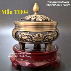 LƯ ĐỒNG XÔNG TRẦM HƯƠNG - Mẫu VP07