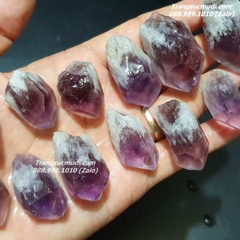 MẦM THẠCH ANH TÍM TỰ NHIÊN PHA LÊ - Mẫu DT18
