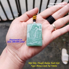 MẶT DÂY CHUYỀN THUẬN BUỒM XUÔI GIÓ NGỌC ĐÔNG LINH TỰ NHIÊN