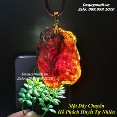 MẶT DÂY CHUYỀN HỔ PHÁCH HUYẾT - DÁNG THÔ TỰ NHIÊN