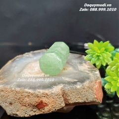 MẶT DÂY CHUYỀN BÁT GIÁC ĐÁ THẠCH ANH XANH