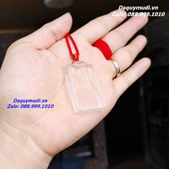 MẶT DÂY CHUYỀN ĐÁ THẠCH ANH MÀU TRẮNG
