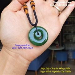 MẶT DÂY CHUYỀN ĐỒNG ĐIẾU NGỌC BÍCH TỰ NHIÊN